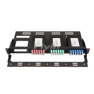 MPO/MTP-LC 1U Rackmount Pannel, Holds up to 4 Cassettes655d541241fad.jpg